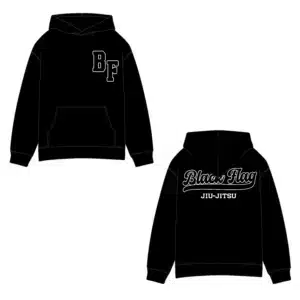 Black Flag Letterman Hoodie