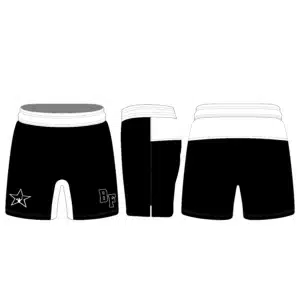 Black Flag Letterman Shorts