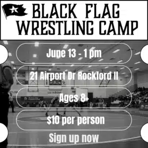 Kids wrestling camp at black flag jiu-jitsu